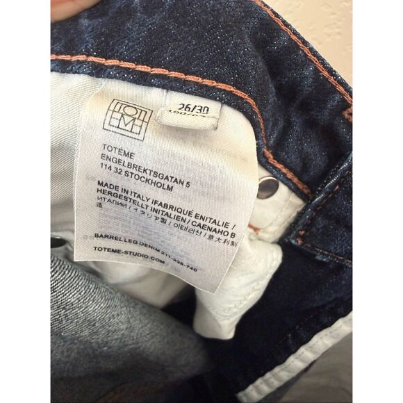 Toteme Barrel Leg Jeans - Picture 7 of 10